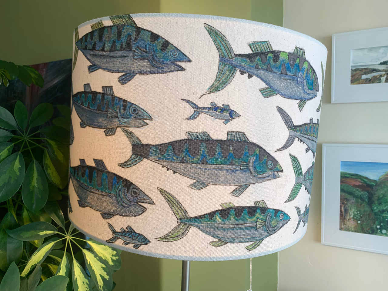 Fish lampshade